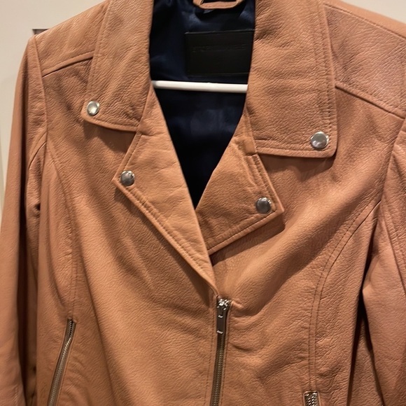 Storm & Marie Denmark Caramel Leather Jacket - Picture 7 of 15